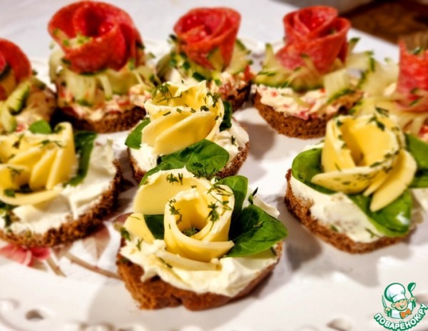 Закуски на праздничный стол Закуски на праздничный стол