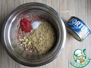 Закусочные шарики "Тунец и фасоль"