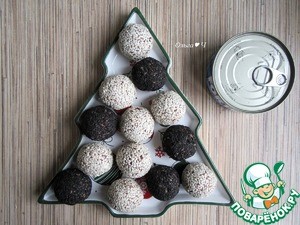 Закусочные шарики "Тунец и фасоль"