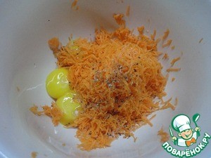 Закусочный морковный рулет