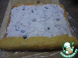 Закусочный морковный рулет