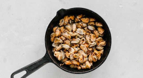 Мидии с сыром на сковороде , пошаговый рецепт с фото Мидии с сыром на сковороде , пошаговый рецепт с фото