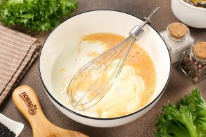 Пирог с сайрой и рисом Пирог с сайрой и рисом