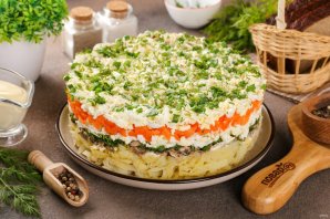 Салат "Шпротка" Салат "Шпротка"