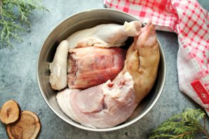 Заливное "Лебединое озеро" Заливное "Лебединое озеро"