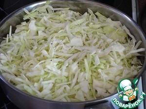 Пирог из белокочанной капусты