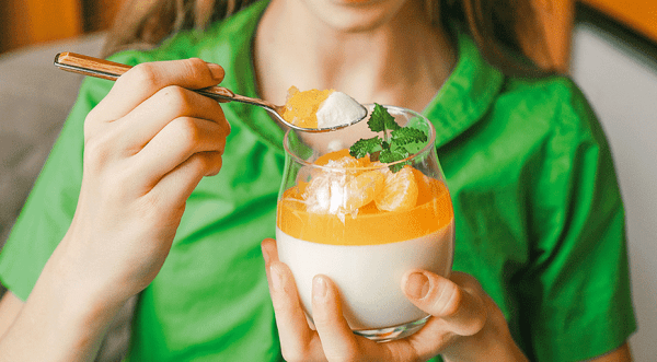 Панакота с мандариновым желе, пошаговый рецепт с фото