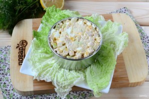 Салат из кукурузы и куриной грудки Салат из кукурузы и куриной грудки