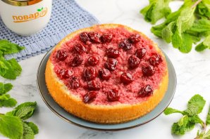 Вишневый бисквитный торт Вишневый бисквитный торт