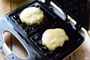 Бельгийские вафли без масла Бельгийские вафли без масла