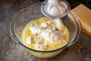 Несладкая запеканка из творога Несладкая запеканка из творога