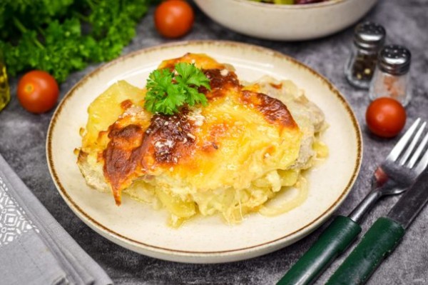 Мясо по-французски с греческим йогуртом Мясо по-французски с греческим йогуртом