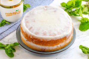 Вишневый бисквитный торт Вишневый бисквитный торт