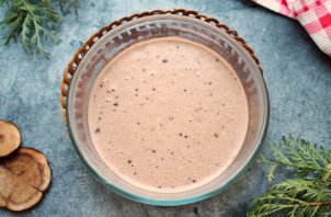 Шоколадные блины с творожной начинкой Шоколадные блины с творожной начинкой