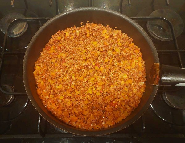 Гречка с овощами Гречка с овощами