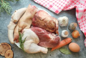 Заливное "Лебединое озеро" Заливное "Лебединое озеро"