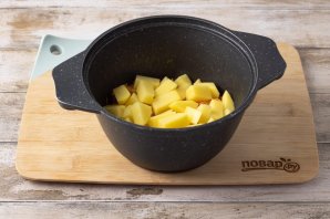 Овощной суп с рисом и морской капустой Овощной суп с рисом и морской капустой