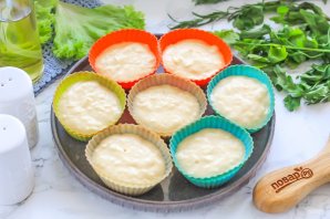 Сырные кексы на кефире Сырные кексы на кефире