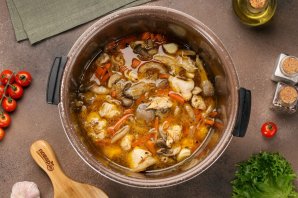 Плов с грибами и курицей в мультиварке Плов с грибами и курицей в мультиварке