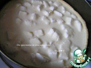 Праздничная кростата с зефиром Праздничная кростата с зефиром