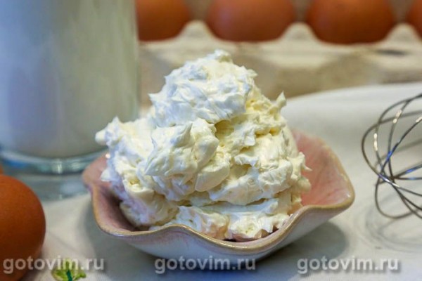 Крем заварной без муки и крахмала Крем заварной без муки и крахмала