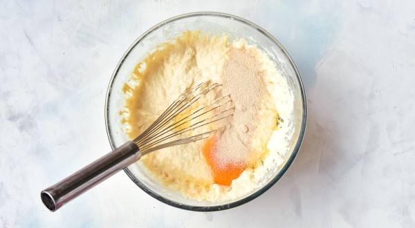 Манные блины на дрожжах, пошаговый рецепт с фото на 262 ккал