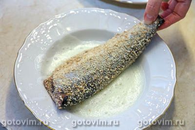 Жареная сельдь в сухарях Жареная сельдь в сухарях