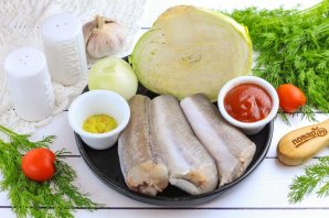 Минтай в капусте Минтай в капусте