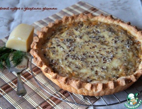 Сырно-ореховый пирог
