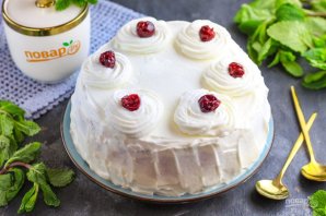 Вишневый бисквитный торт Вишневый бисквитный торт