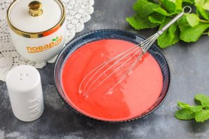 Торт "Красный бархат" с творожным кремом Торт "Красный бархат" с творожным кремом