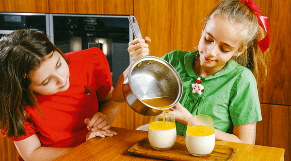 Панакота с мандариновым желе, пошаговый рецепт с фото