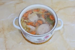 Консоме из курицы Консоме из курицы