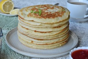 Пышные панкейки рецепт на кефире Пышные панкейки рецепт на кефире