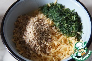 Сырно-ореховый пирог