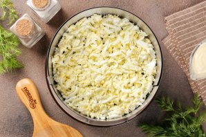 Салат "Шпротка" Салат "Шпротка"