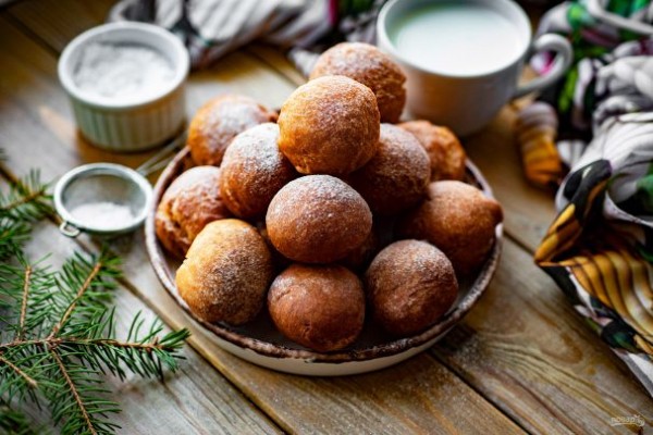 Пончики на ряженке Пончики на ряженке