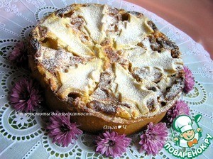 Праздничная кростата с зефиром Праздничная кростата с зефиром