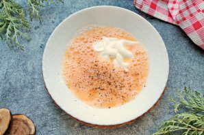 Щука с майонезом в кляре Щука с майонезом в кляре