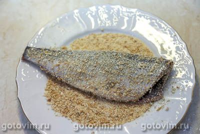 Жареная сельдь в сухарях Жареная сельдь в сухарях