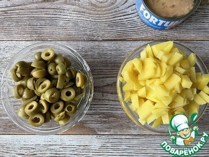 Ароматная солянка с консервированным тунцом