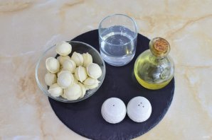 Пельмени жареные на растительном масле Пельмени жареные на растительном масле