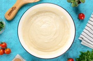 Заливное тесто на майонезе и кефире Заливное тесто на майонезе и кефире