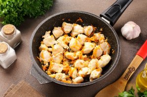 Ризотто с кабачками и курицей Ризотто с кабачками и курицей