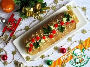 Блинное полено "Старый новый год" Блинное полено "Старый новый год"