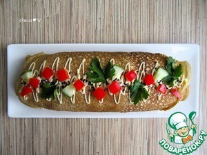 Блинное полено "Старый новый год" Блинное полено "Старый новый год"