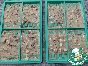 Запечённые вафли с консервированным тунцом