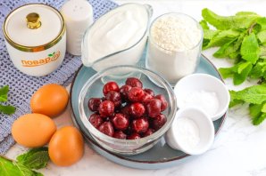 Вишневый бисквитный торт Вишневый бисквитный торт