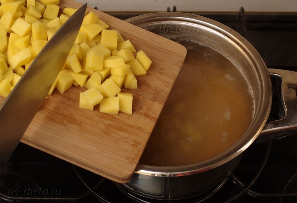 Гороховый суп с беконом