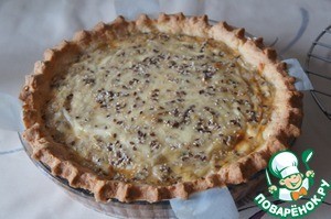 Сырно-ореховый пирог